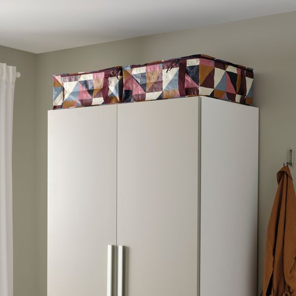 Сумка для хранения, 55x49x19 см, разноцветный IKEA SÄCKKÄRRA 005.731.31 - фото 5