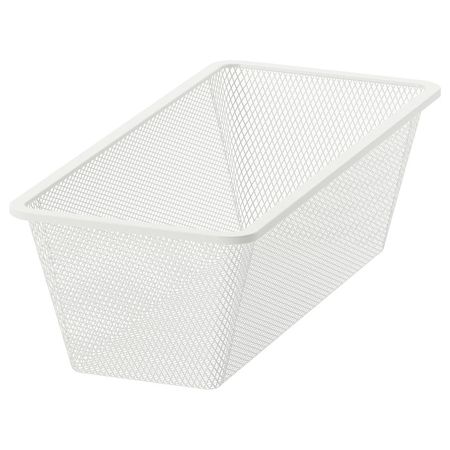 JONAXEL Сетчатая корзина - белый 25x51x15 см