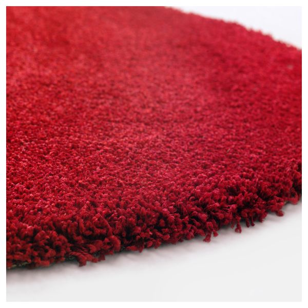 Ковер, длинный ворс ОДУМ, ярко-красный - фото 2