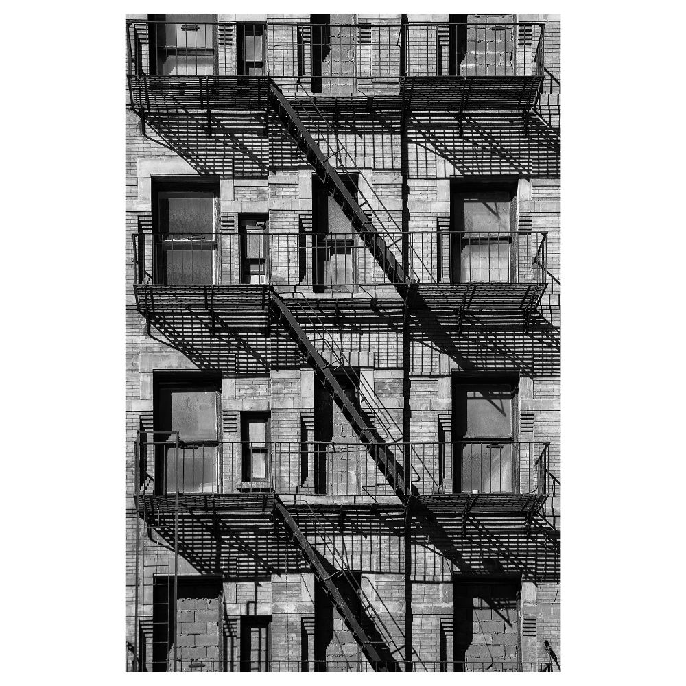 Холст, Балконы, 78x118 см IKEA BJÖRKSTA БЬЁРКСТА 005.549.10 - фото 1