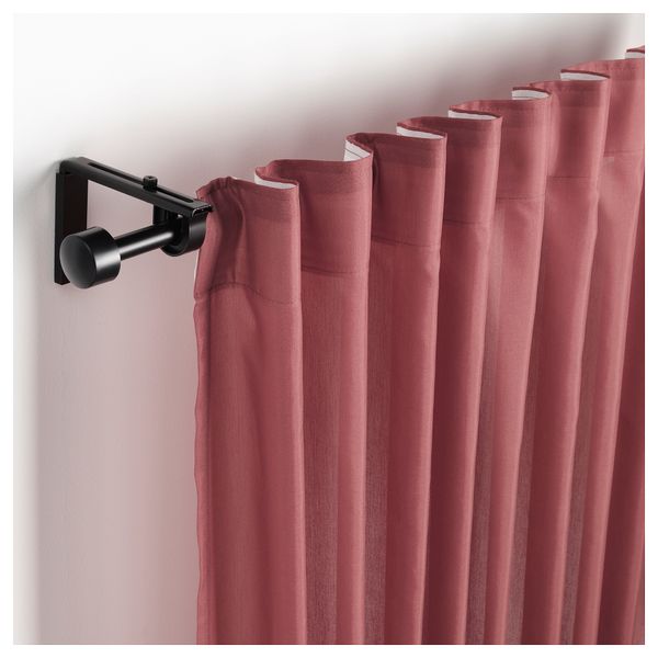 Гардины, 1 пара ВИВАН, розовый (145x300 см) - фото 3