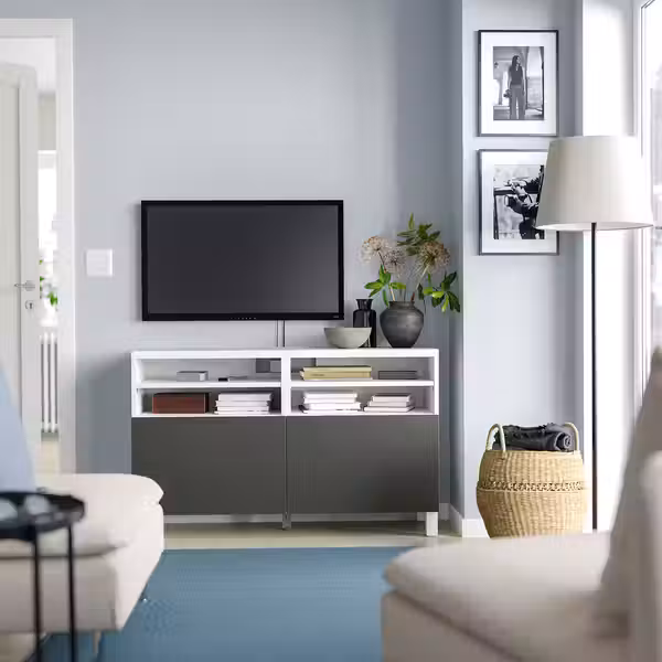 BESTÅ Тумба под ТВ, с дверцами - фото 2