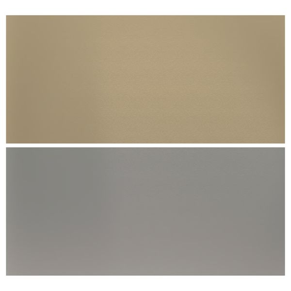 LYSEKIL Настенная панель - двусторонний нержавеющ сталь/латунь 119.6x55 см - фото 1
