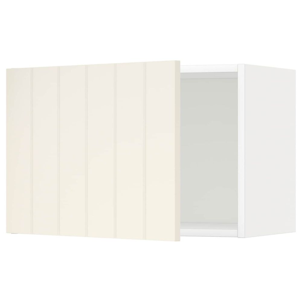 Шкаф навесной, белый/Хитарп белый с оттенком 60x40 см IKEA METOD МЕТОД 992.264.58 - схема-чертеж с размерами