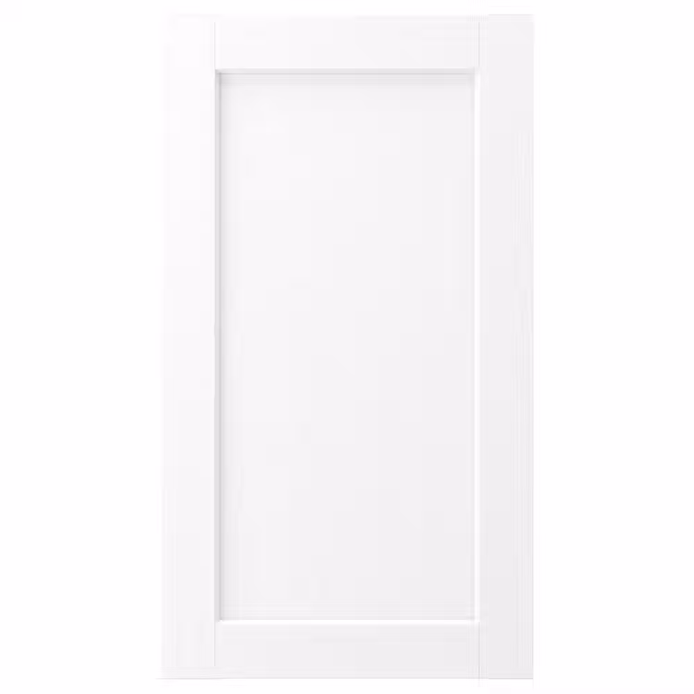 ENKÖPING Фронт панель для посудом машины - белый под дерево 45x80 см - фото 1