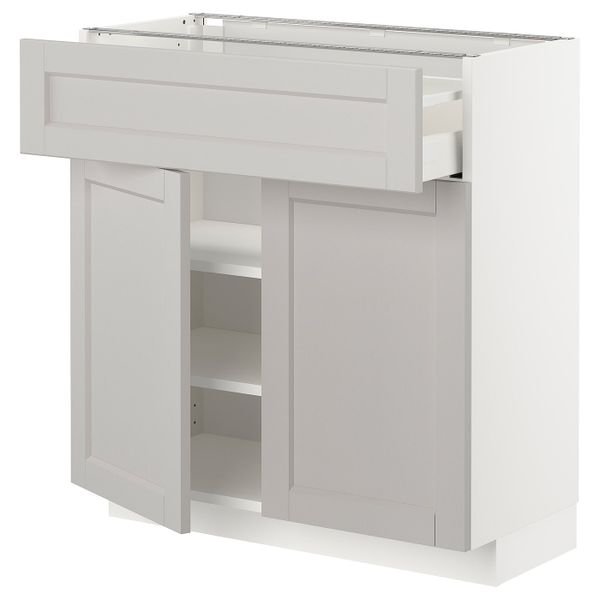 IKEA, вид спереди - схема-чертеж с размерами