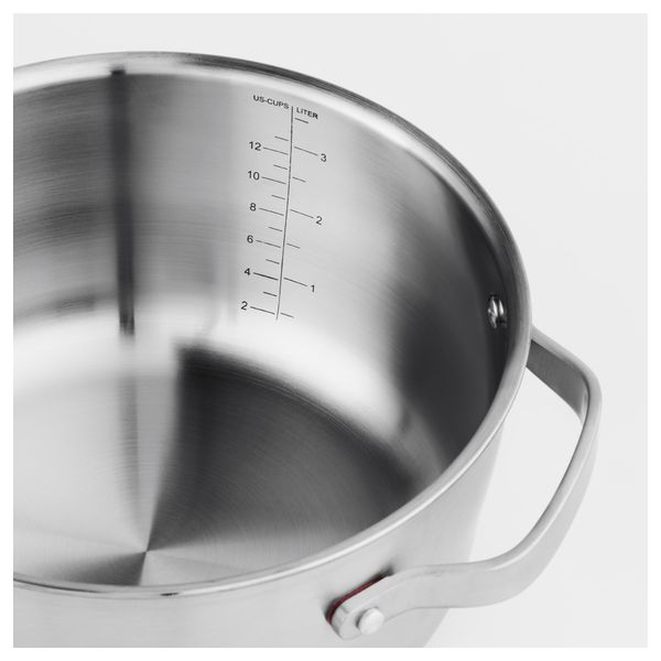 Кастрюля с крышкой СЕНСУЭЛЛ, нержавеющ сталь (4 л) - фото 5