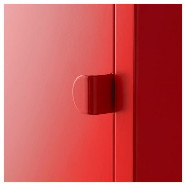 Комбинация для хранения ЛИКСГУЛЬТ, серый/белый, синий/красный (95x92 см) - фото 2