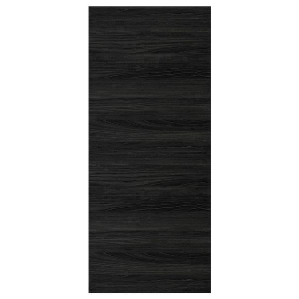 Дверь, под дерево черный 60x140 см IKEA ТИНГСРИД 203.672.91 - фото 1