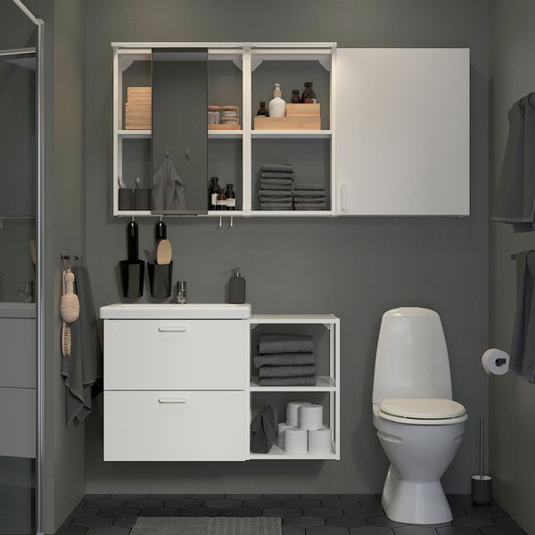 IKEA в интерьере ванной