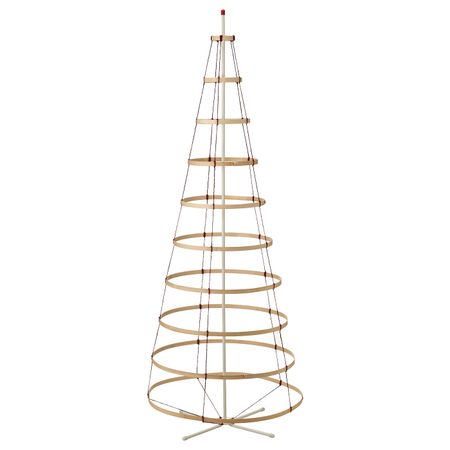 Украшение, ручная работа рождественская елка/бамбук 181 см IKEA VINTER 2021 ВИНТЕР 2021 305.040.80