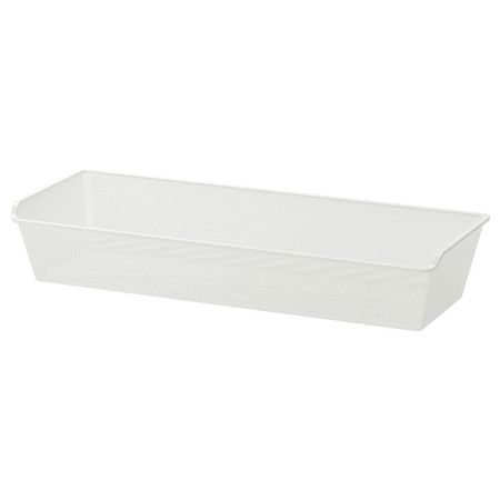 KOMPLEMENT Сетчатая корзина - белый 100x35 см