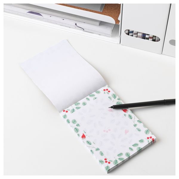 Блокнот для записей АНИЛИНАРЕ, белый, зеленый (17x13 см) - фото 3