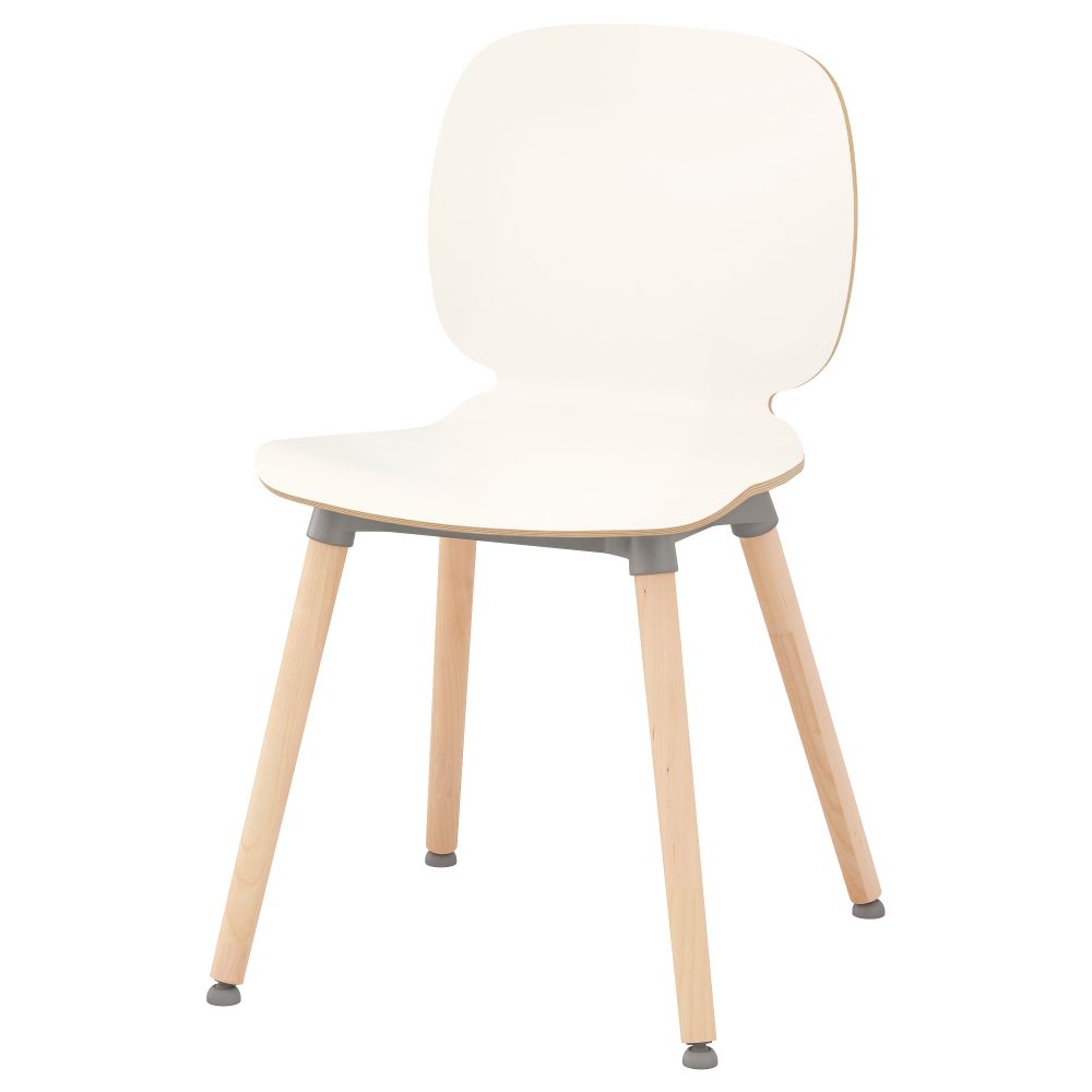 Стул СВЕН-БЕРТИЛЬ, белый, Эрнфрид береза - фото 1