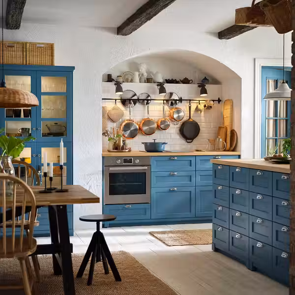 MÖLLEKULLA Столешница под заказ - дуб/шпон 30-45x3.8 см - фото 9