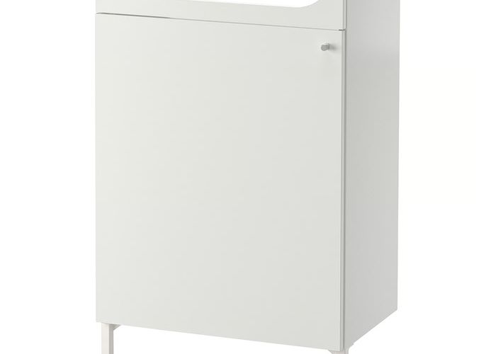 NYSJÖN Шкаф под раковину - белый 50x83 см