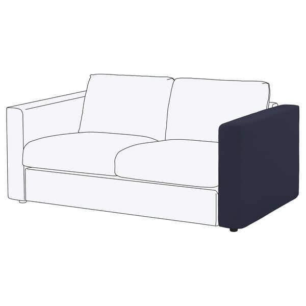 IKEA, вид спереди - схема-чертеж с размерами