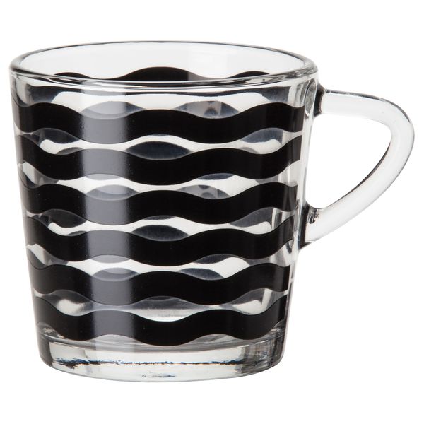 Кружка САТСНИНГ, черный (21 сл) - схема-чертеж с размерами