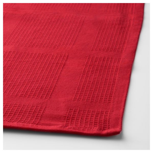 Полотенце кухонное ИРИС, красный (50x70 см) - фото 4