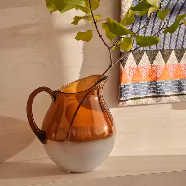 OMMJÄNGE ОММЬЕНГЕ Кувшин - стекло/коричневый 2.7 л - фото 2