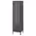 IDÅSEN Высокий шкаф с ящиком и дверцами - темно-серый 45x172 см
