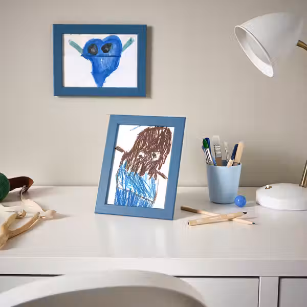 FISKBO Рама - серо-синий темный 13x18 см - фото 2