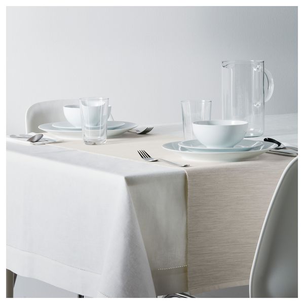 Дорожка настольная МЭРИТ, неокрашенный (35x130 см) - схема-чертеж с размерами