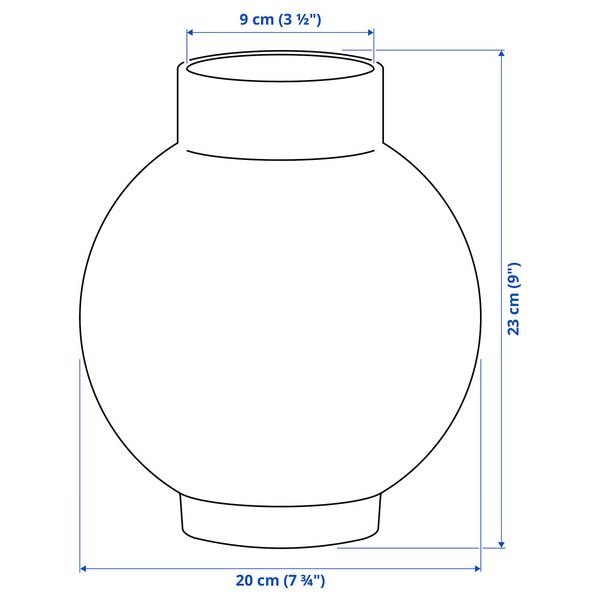 IKEA, дополнительный ракурс - схема-чертеж с размерами