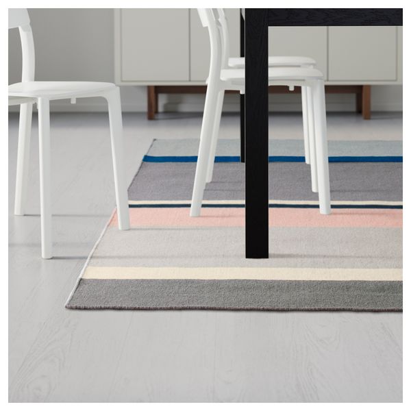 Ковер, безворсовый САЛЬТБЭК, ручная работа разноцветный разноцветный (170x240 см) - схема-чертеж с размерами