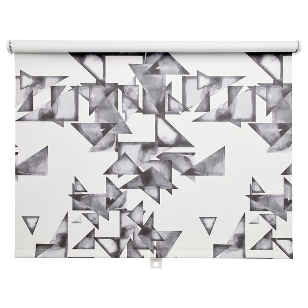 Рулонная штора, блокирующая свет ИКЕА ПС 2017, серый (100x195 см) - фото 1