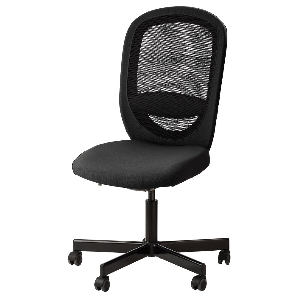 Рабочий стул ФЛИНТАН, Хавгульт черный - фото 1