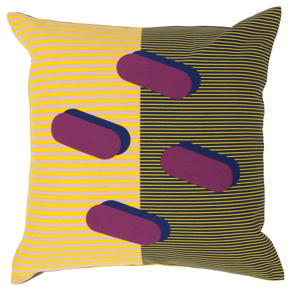 Чехол на подушку СЬЕЛЬВСТЭНДИГ, желтый (50x50 см) - фото 1