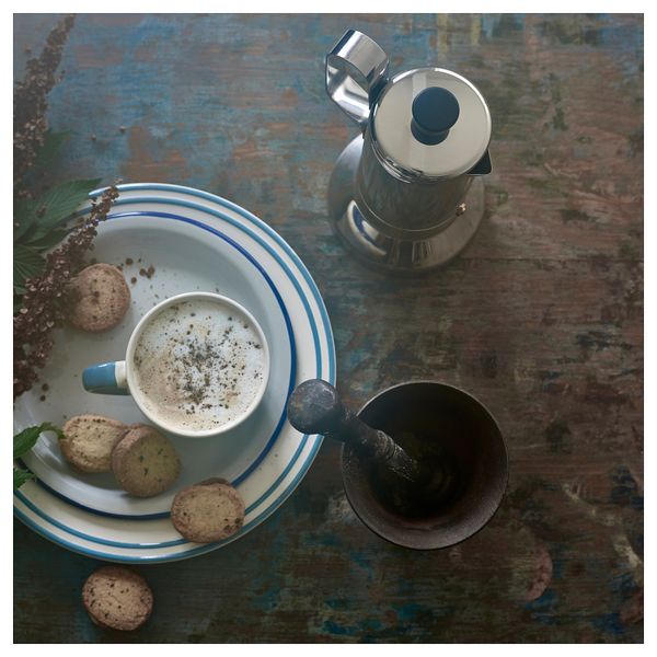 Эспрессо-кофеварка для/варочная панели, 0.4 л, нержавеющая сталь IKEA METALLISK 703.602.25 - фото 8