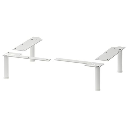 Ножка, белый 11/12 см IKEA LILLÅNGEN ЛИЛЛОНГЕН 503.585.44