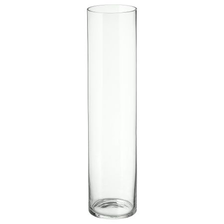 Ваза, прозрачное стекло, 68 см IKEA CYLINDER ЦИЛИНДР 602.233.28
