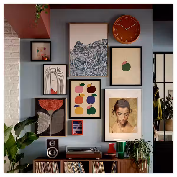 BLODFLÄDER БЛОДФЛЭДЕР Картина - схема-чертеж с размерами