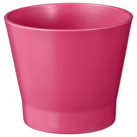 Кашпо ПАПАЙА, темно-розовый