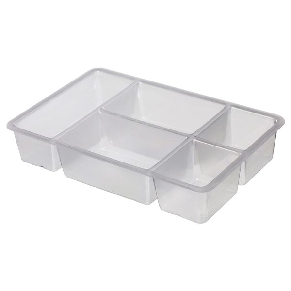 Вставка в ящик АНТОНИУС, прозрачный (37x24x7 см) - фото 1