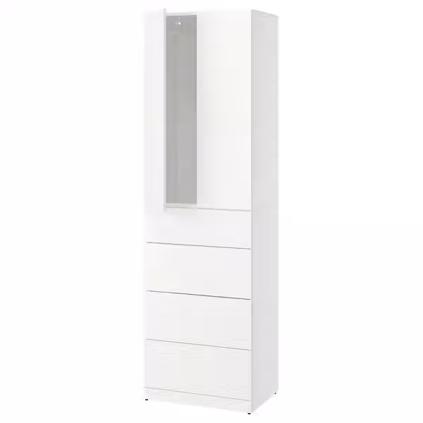 LASTARE ЛАСТАРЕ Гардероб, комбинация - белый 60x42x200 см - фото 1