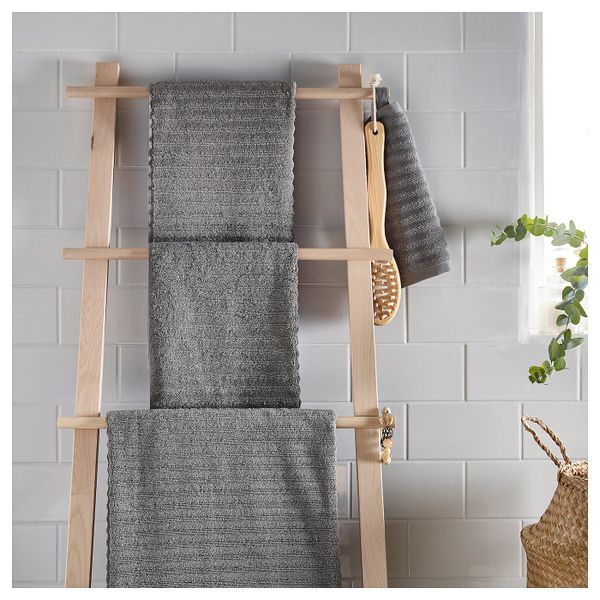 Полотенце, серый 30x50 см IKEA ФЛОДАРЕН 303.813.24 - фото 4