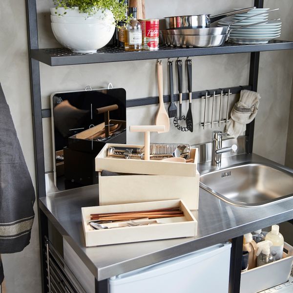 Ящик-сундук, березовая фанера 36x18x31 см IKEA RÅVAROR РОВАРОР 904.546.52 - фото 3