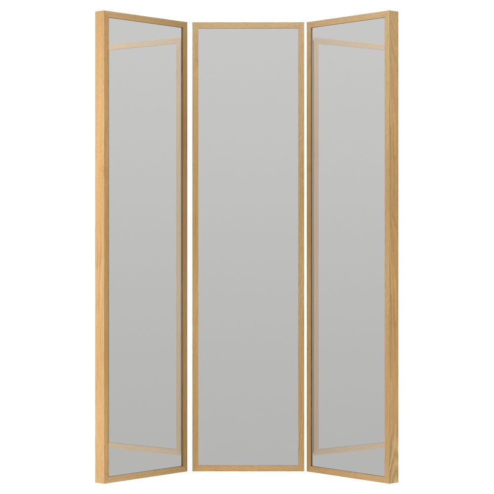 Зеркало СТАВЕ, под дуб дуб - схема-чертеж с размерами