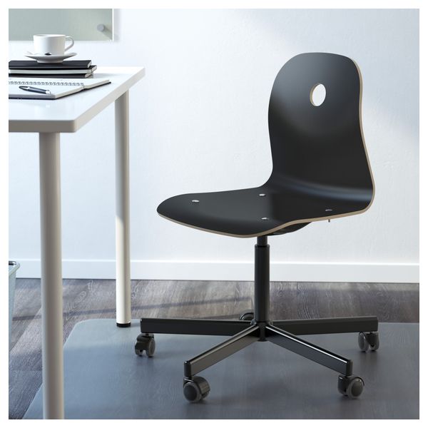 Рабочий стул ВОГСБЕРГ / СПОРРЕН, черный - фото 2