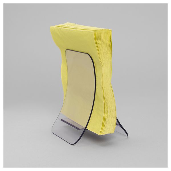 Салфетница для 50 салфеток ФАНТАСТИСК, прозрачный - схема-чертеж с размерами