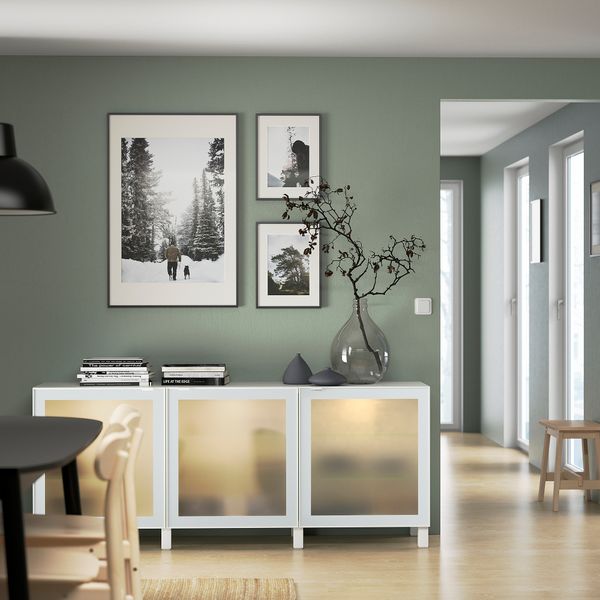 Комбинация для хранения с дверцами IKEA BESTÅ БЕСТО 694.888.14 - фото 6