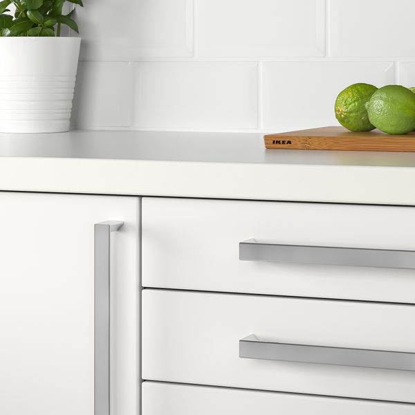 Ручка, 330 мм, нержавеющая сталь IKEA TYDA 501.139.19 - схема-чертеж с размерами