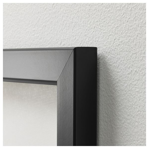 Картина с рамой БЬЁРКСТА, Париж, черный (140x100 см) - схема-чертеж с размерами