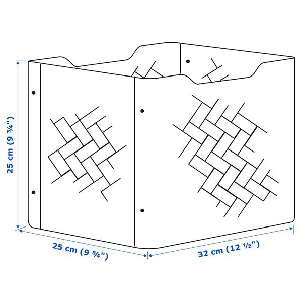 IKEA, дополнительный ракурс - схема-чертеж с размерами