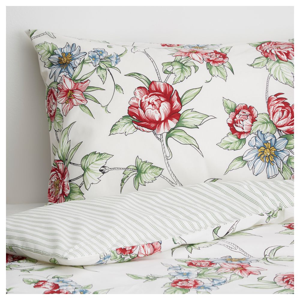 Пододеяльник и 1 наволочка ГОРДМОЛЛА, цветы - фото 1