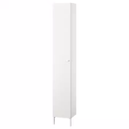 NYSJÖN Шкаф высокий - белый 30x190 см